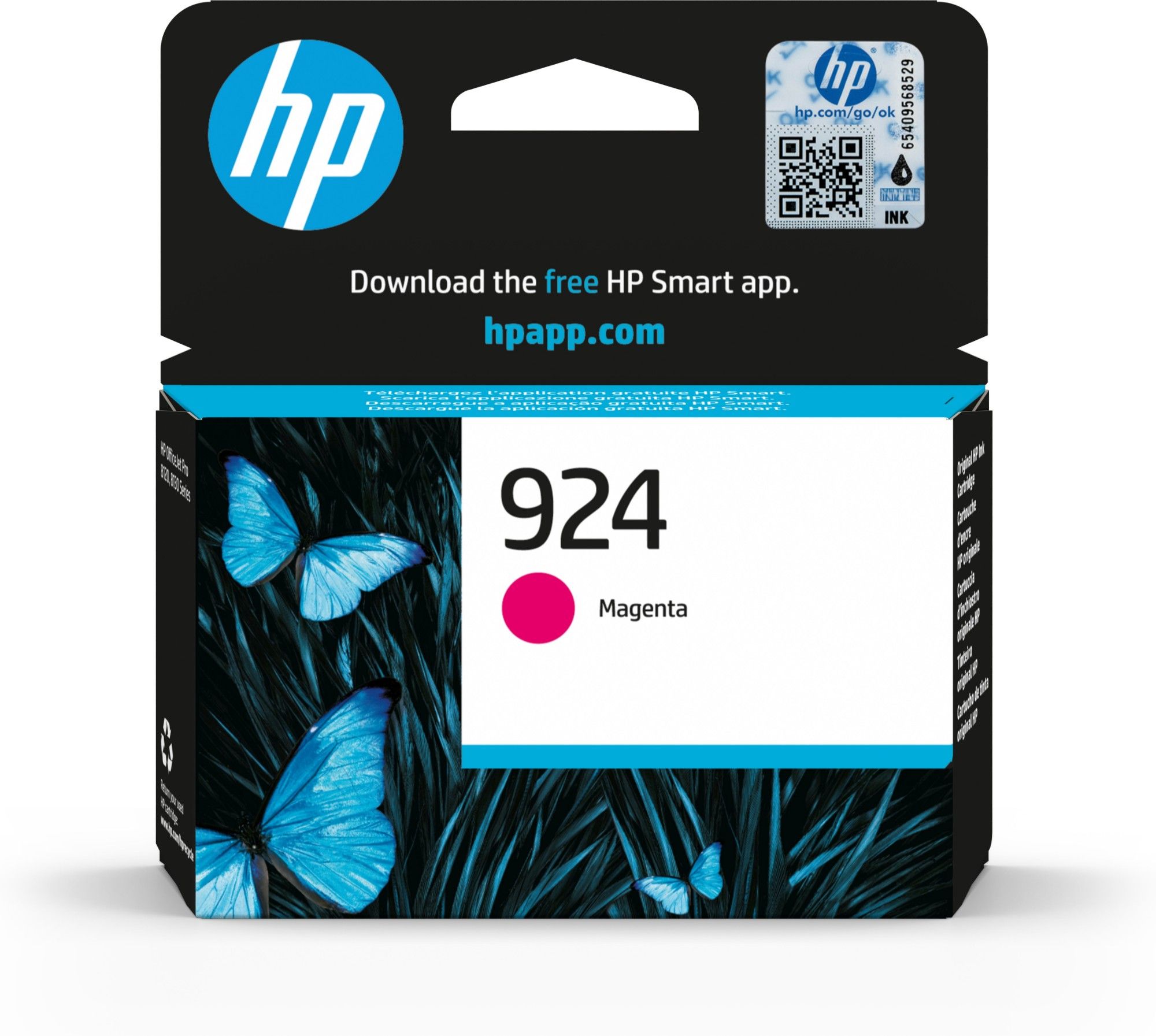 Cartus cerneala HP 4K0U4NE ,Magenta ,400 pagini ,Original (924M)