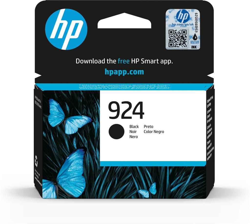 Cartus cerneala HP 4K0U6NE ,Negru ,400 pagini ,Original (924BK)