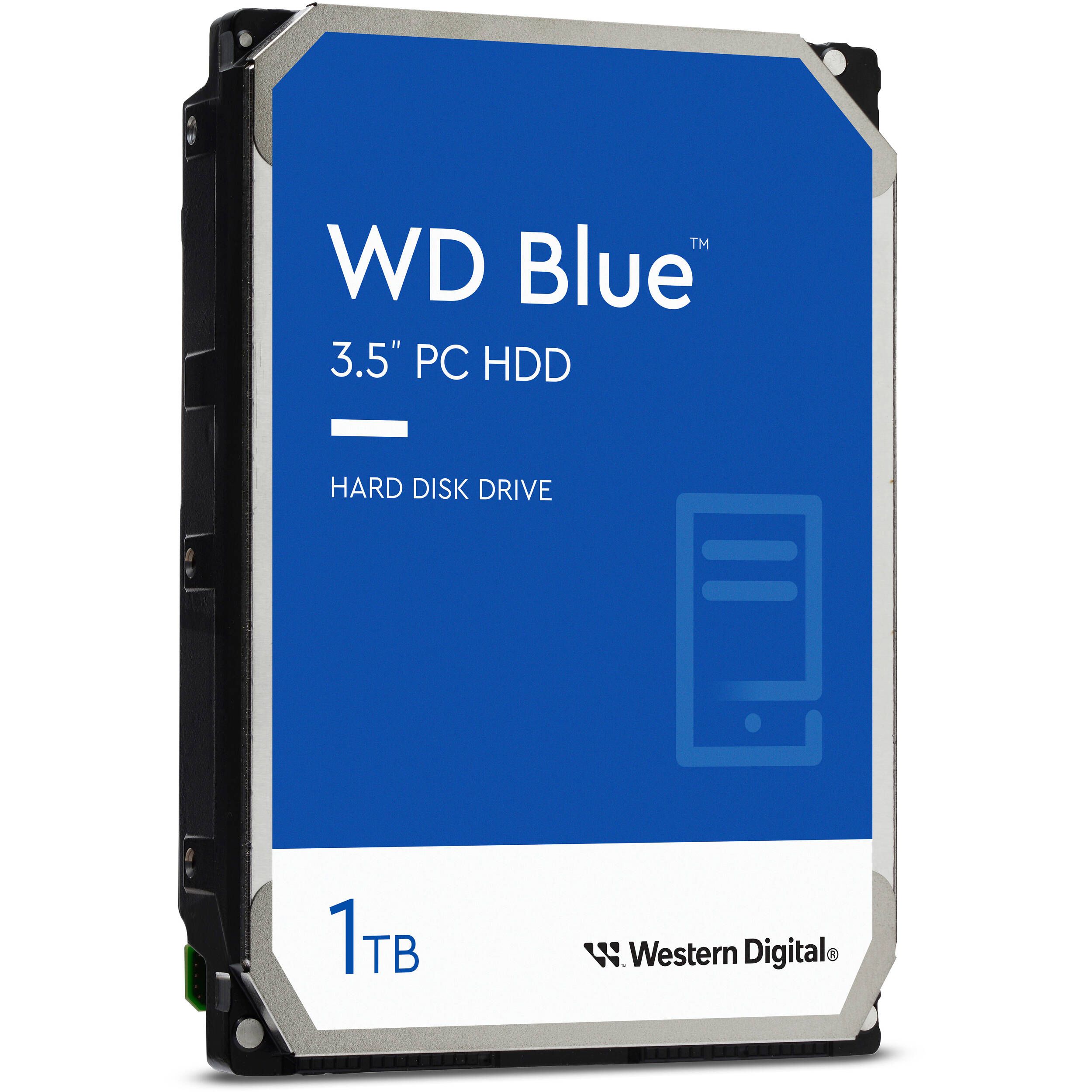 HDD desktop Western Digital Blue 1 TB 3.5 inch 5400 RPM 64 MB