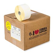 Label, Paper, 57x51mm Thermal Transfer, Z-Selct 2000T, Coated, Permanent Adhesive, 25mm Core, Perforation
