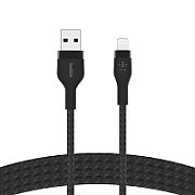 PRO FLEX LIGHTNING/USB-A SILICO/USB-A SILICONE CABLE APPLE CERTI