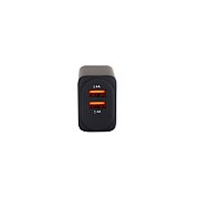 WALL CHARGER 2 USB PORTS 4.8A/EU 30W