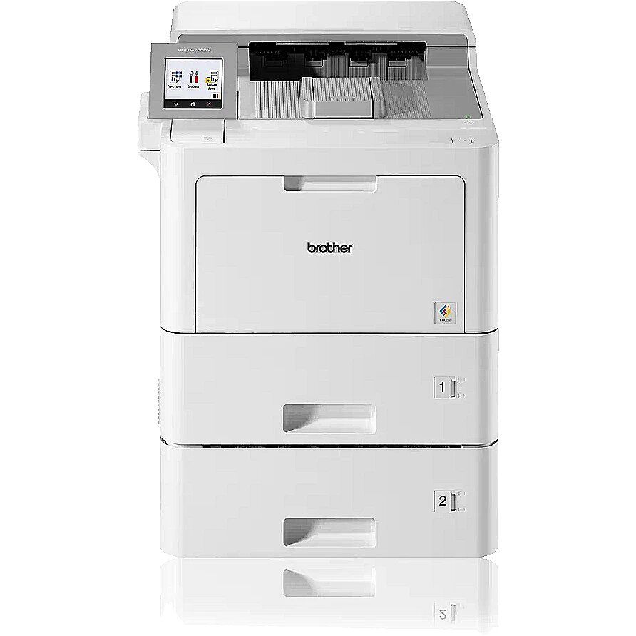 Imprimanta laser color Brother HL-L9470CDNT, A4, duplex, USB 2.0, Wi-Fi, NFC, 40 ppm negru, 40 ppm color