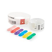 Wristband clips BLUE 275/pack