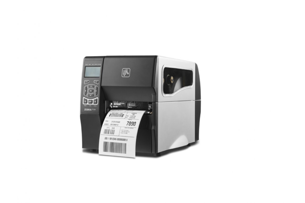 TT Printer ZT231 4 , 300 dpi, Thermal Transfer, Cutter with Catch Tray, EU/UK Cords, USB, Serial, Ethernet, BTLE, USB Host, EZPL