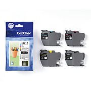 Cartus cerneala Brother LC3217VALDR ,Black/tri-color ,4 x 550 pagini ,Original (LC3217VALDR)