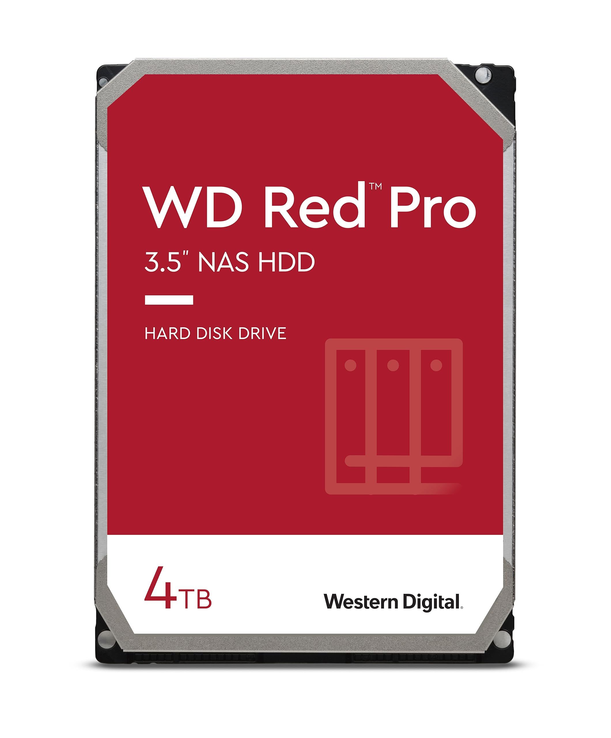 Hard disk NAS Western Digital Red Pro 4 TB 3.5 inch SATA 3 7200 RPM 256 MB