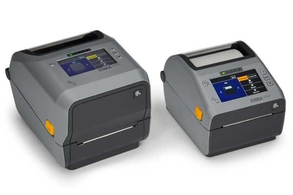 Thermal Transfer Printer (74/300M) ZD621, Color Touch LCD 203 dpi, USB, USB Host, Ethernet, Serial, BTLE5, EU and UK Cords, Swiss F