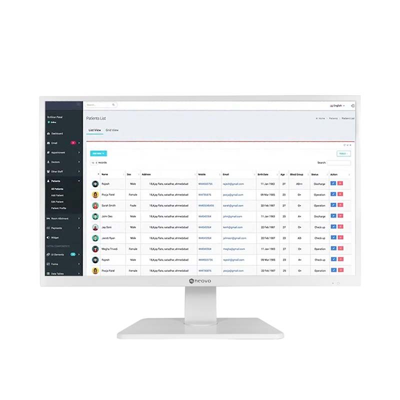 Monitor 27 inch AG Neovo ME2710B1E0000 1920 x 1080 pixeli, 100 Hz