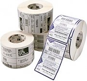 Label, Paper, 102x203mm Thermal Transfer, Z-Select 2000T, Coated, Permanent Adhesive, 76mm Core