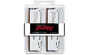 Memorie Kingston FURY Beast 128 GB DDR5 5600 MHz CL40, kit 4 x 32 GB, XMP 3.0, Alb, RGB