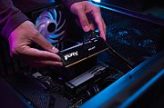 Memorie Kingston FURY Beast 32 GB DDR5 5600 MHz CL40, XMP 3.0, Negru, RGB