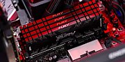 Memorie Kingston FURY Renegade 16 GB DDR4 3600 MHz CL16, kit 2 x 8 GB, XMP 2.0, Negru-argintiu, RGB