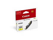 Cartus cerneala Canon 6121C001 ,Galben ,515 pagini ,Original (CLI-531y)