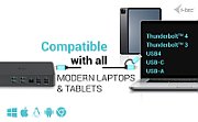 USB 3.0/USB-C/TB 3 PRO DUAL 4K/DISPLAY DOCKING STATION GEN2 PD