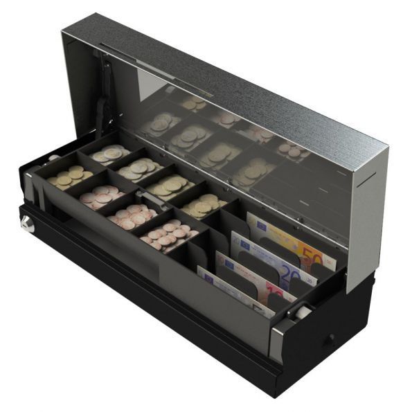 ECD460 7 Note 8 Coin Insert with Locking Lid