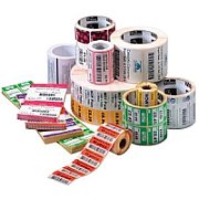 Label, Paper, 31x25mm Thermal Transfer, Z-Select 2000T, Coated, Permanent Adhesive, 25mm Core, Perforation