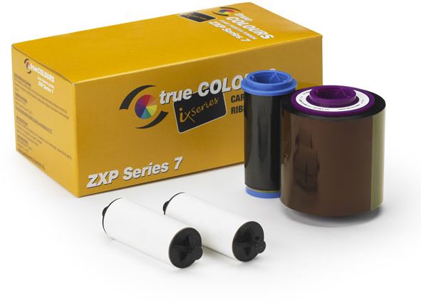 Ribbon, Color-YMCKO, 750 Images, ZXP7,HS, EMEA