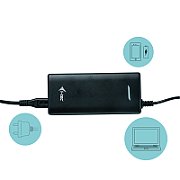 I-TEC USB-C HDMI DP DOCK PD100W/2X LCD DOCK + CHARGER-C112W