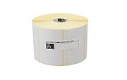 LABEL, PAPER, 101.6X158.8MM DIRECT THERMAL, Z-PERFORM 1000D, UNCOATED, PERMANENT ADHESIVE, 25.4MM CORE, 4 PER BOX