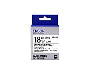 Epson Label Cartridge Strong Adhesive LK-5WBW Black/White 18mm (9m)