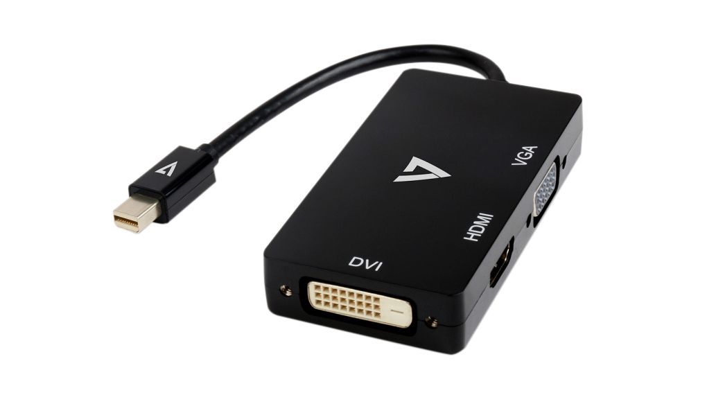MINI DP TO MULTI VIDEO ADAPTER/DVI-D VGA HDMI 1.4 VID 1080P FHD