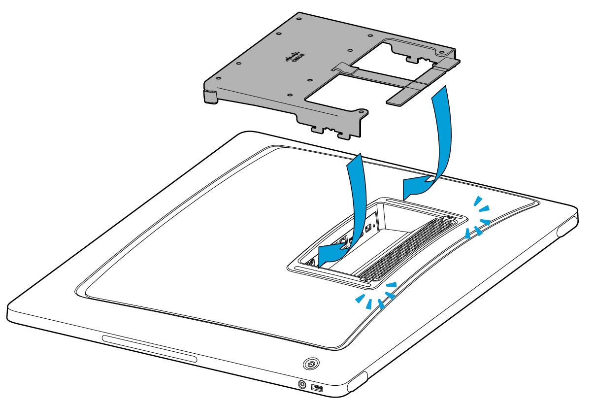 VESA ADAPTER AND WALL MOUNT KIT/FOR WEBEX DESK PRO