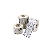 Label, Polyester, 57x19mm Thermal Transfer, Z-Ultimate 3000T White, Permanent Adhesive, 25mm Core