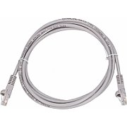 EXTRALINK LAN patchcord CAT.5E UTP 2m twisted pair bare copper gray