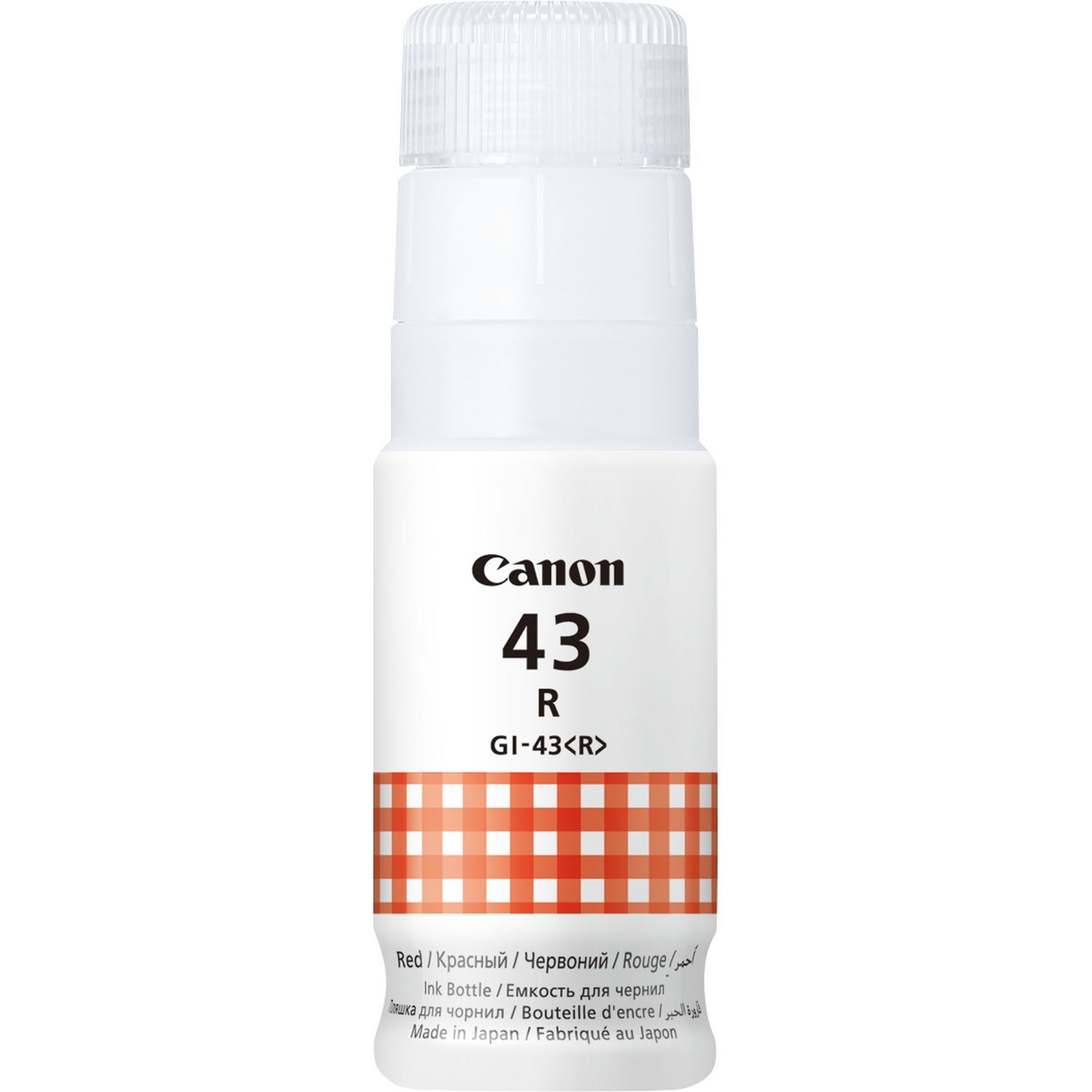 Flacon cerneala Canon 4716C001 ,Rosu ,70 ml ,Original (GI-43R)