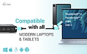 USB-C TRIPLE DISPLAY DOCKING/STATION GEN 2 PD 100W