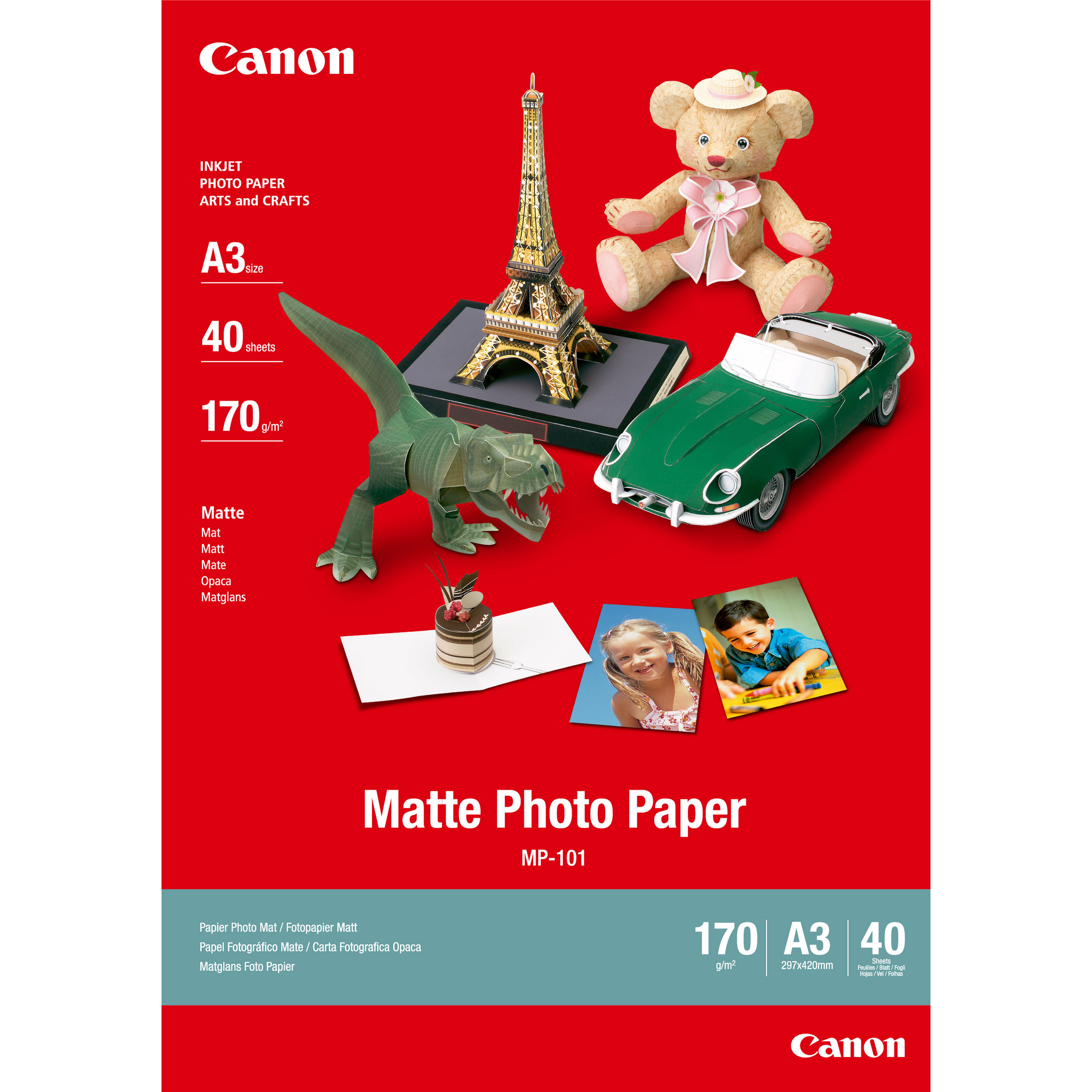 MATTE PHOTO PAPER A3/MP-101 40 SHEETS
