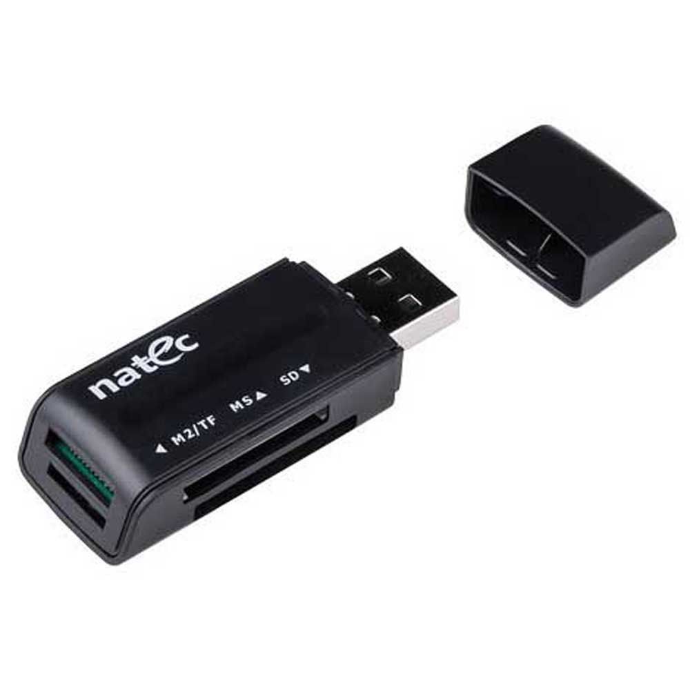 NATEC NCZ-0560 Natec Card Reader MINI ANT 3 SDHC, MMC, M2, Micro SD, USB 2.0 Black