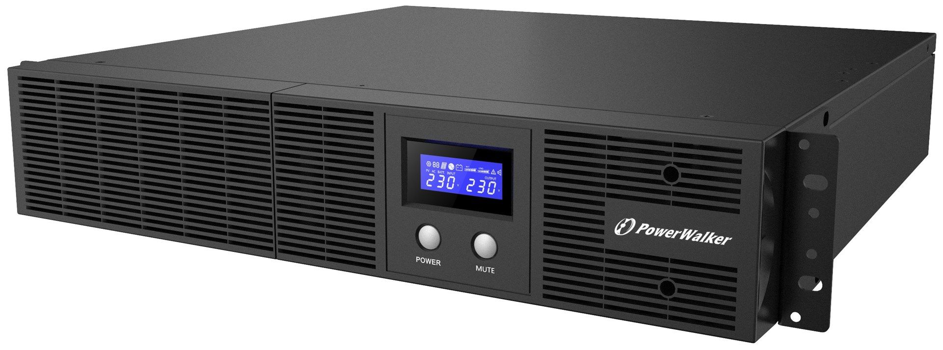 POWERWALK VI 1200 RLE Power Walker UPS LINE-INTERACTIVE 1200VA RACK19, 4X IEC OUT, RJ11/RJ45 IN/OUT