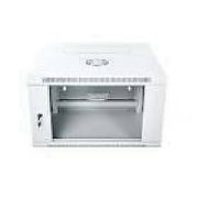 DIGITUS DN-WD19 06U/550 DIGITUS Wallmount cabinet 6U, double section, 600x550mm, grey RAL 7035