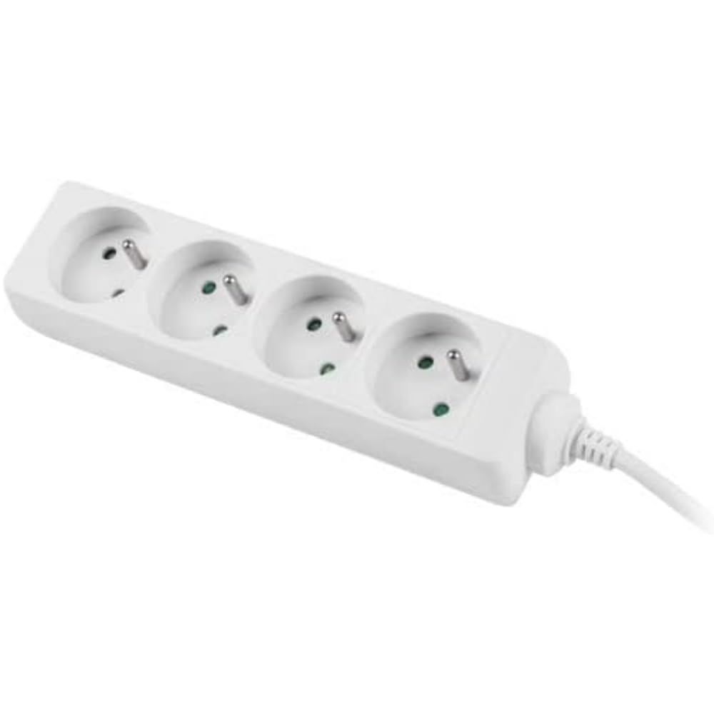 LANBERG PS0-04E-0150-W Lanberg 1.5M White 4X 230V Lanter EXTENSION PL. CABLE FROM FULL COPPER