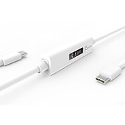USB-C DYNAMIC POWER METER/CHARGING CABLE TO USB-C