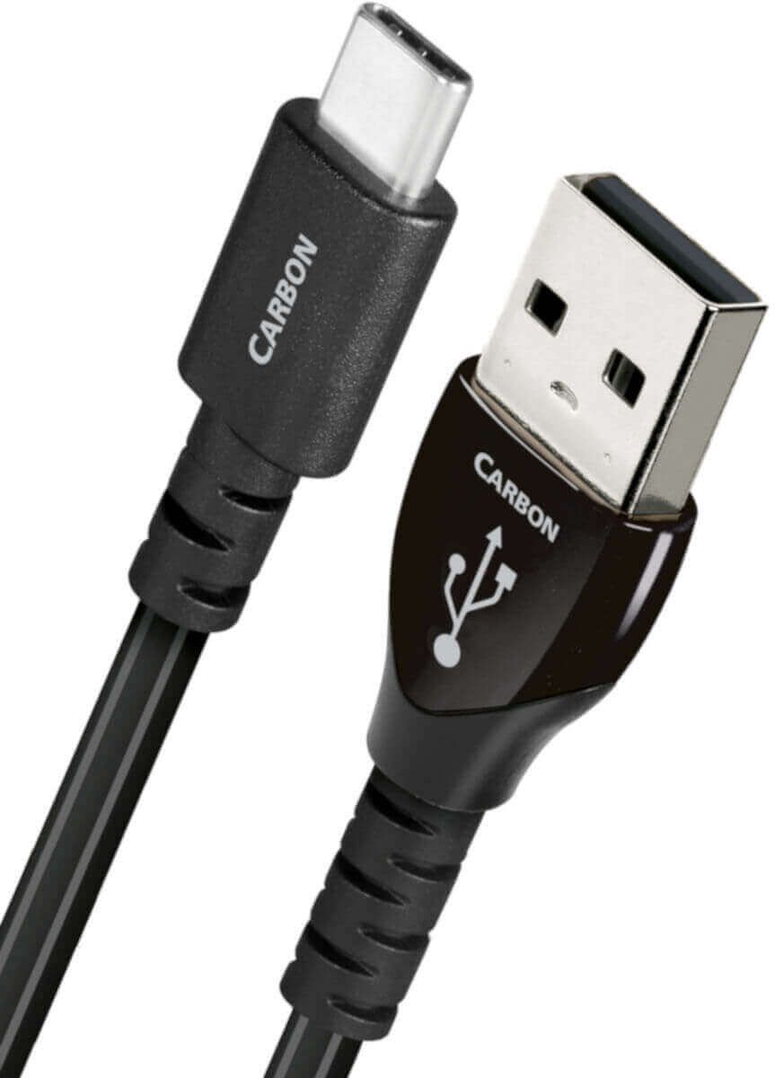 Cablu USB-C 2.0 la USB-A  AudioQuest Carbon 1.5m