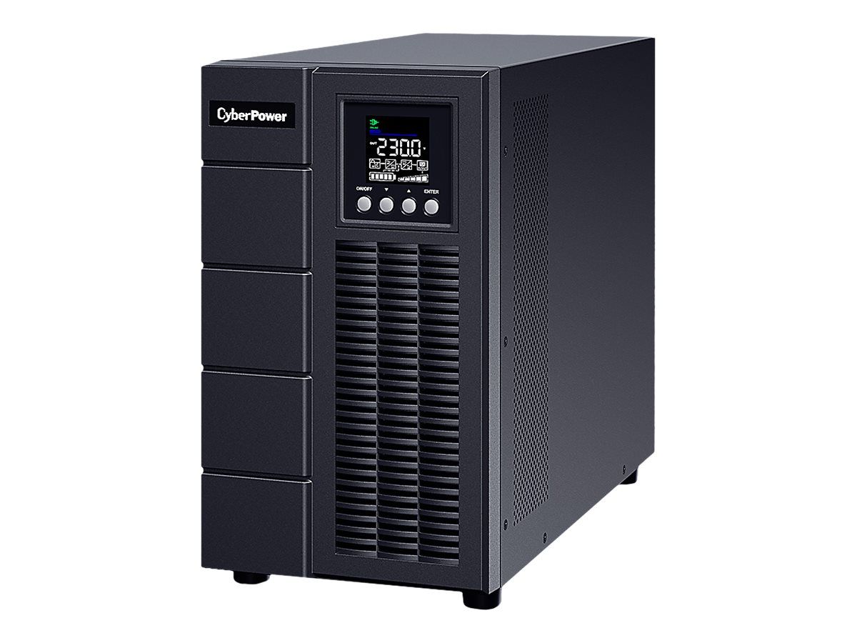 UPS OLS3000EA-DE, 3000 VA, 2700 W, cu management, on-line double-conversion, 4x Schuko, 2x C13, 1x USB, Sealed Lead-acid, 13.1 minute (50% sarcina), LCD, Tower, Negru