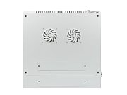 LANBERG WF02-6609-10S Lanberg wall-mounted double section rack 19 flat pack 9U/600x600mm grey