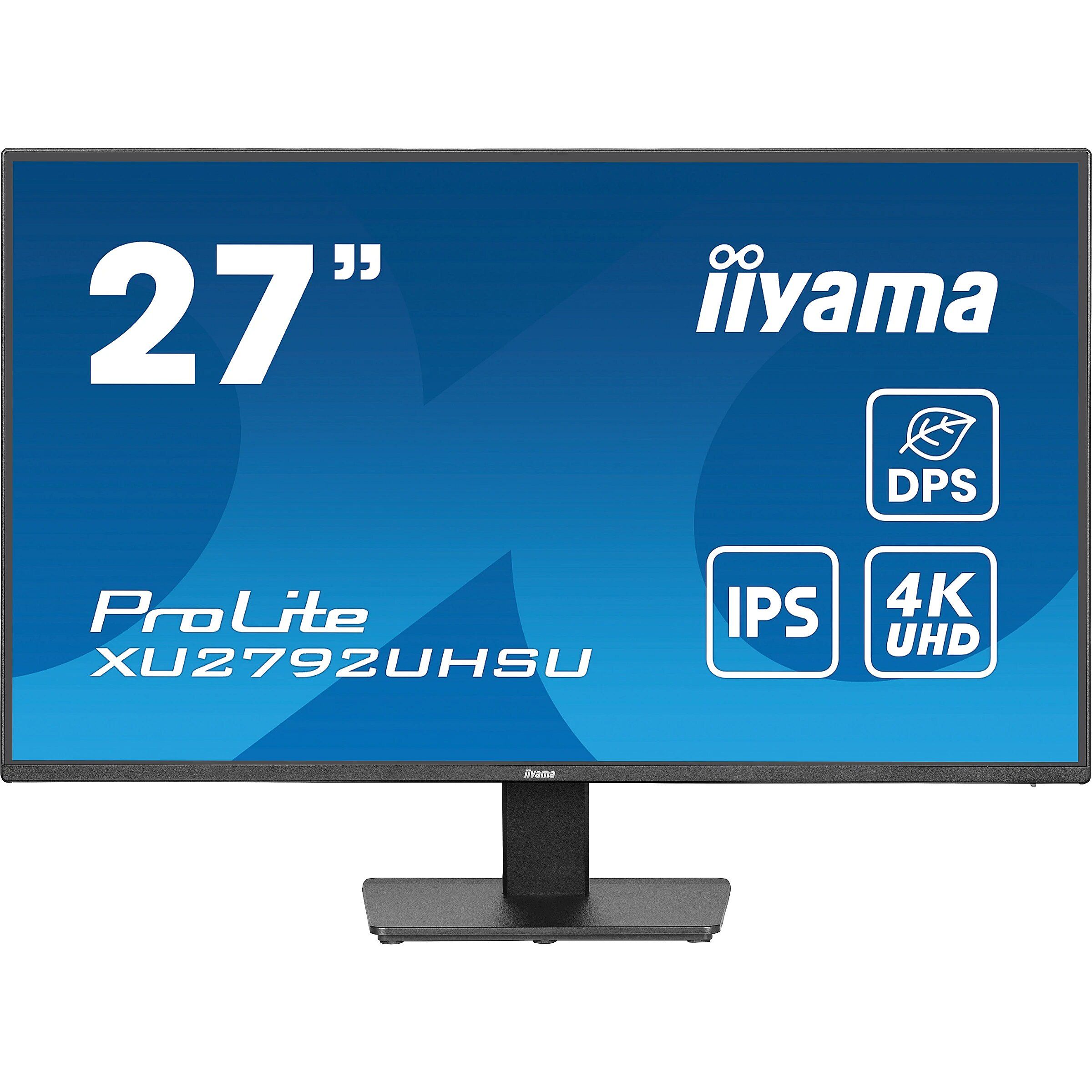 Monitor 27 inch LED IIyama ProLite XU2792UHSU-B6 3840 x 2160 pixeli, 60 Hz, 4 ms, Negru