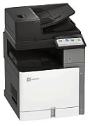 Imprimanta multifunctionala color Lexmark XC9645, A3, duplex, ADF, USB 2.0, Wi-Fi, 45 ppm negru, 45 ppm color