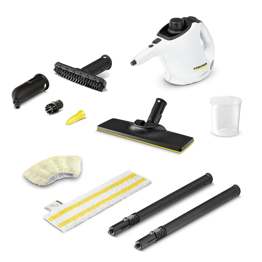 Kärcher SC 1 EasyFix Portable steam cleaner 1200 W Black  White