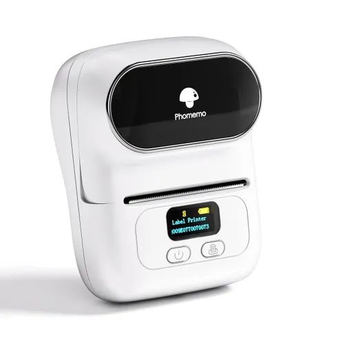 Extralink Mini Printer Labeler | Mini Label Printer | White