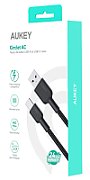 AUKEY CB-NAC2 USB-C Type-C Power Delivery PD 60W 3A 1.8m Nylon Black
