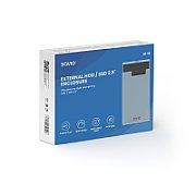 Savio 2.5  External HDD/SSD enclosure  USB 3.0  transparent  AK-66