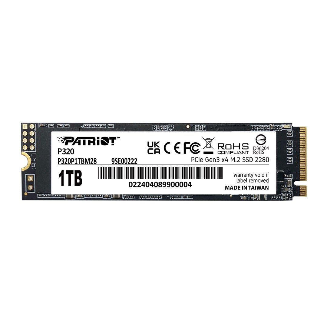 SSD PATRIOT P320 512 GB PCIe 3.0 x4 M.2 2280