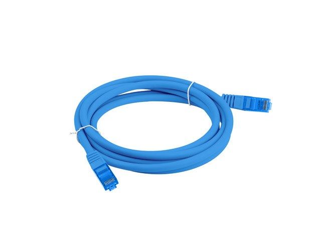 Patch cord Lanberg  RJ45, 1 m, albastru