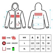 Glovii GTMGXL coat/jacket