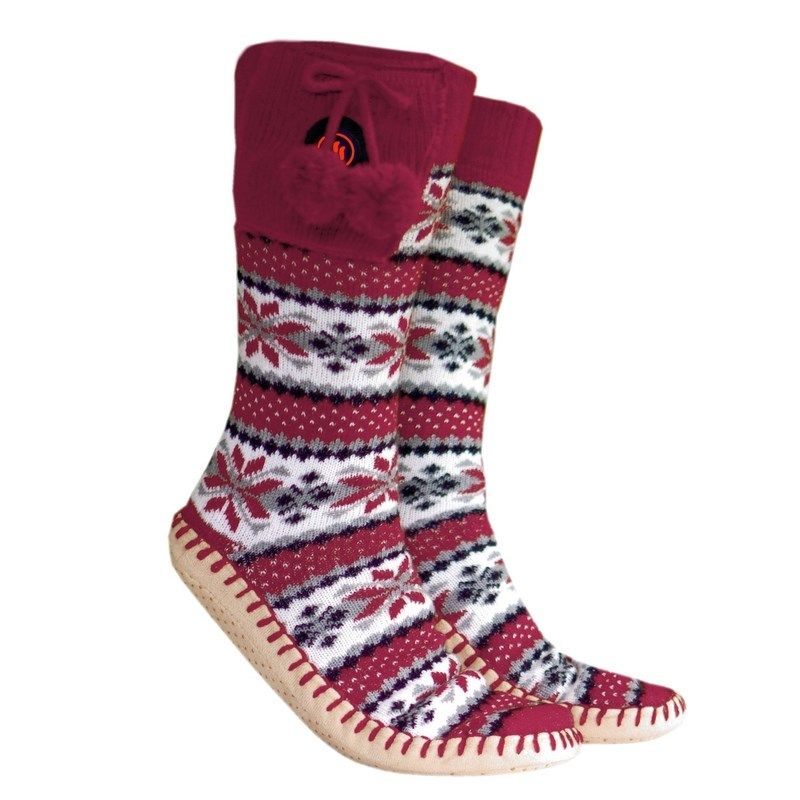 Glovii GQ5L slippers Slipper boot Unisex nieokreślony Bordeaux